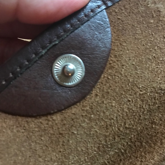 W Sandalwood Cowhide Vintage cross body purse - Picture 6 of 10